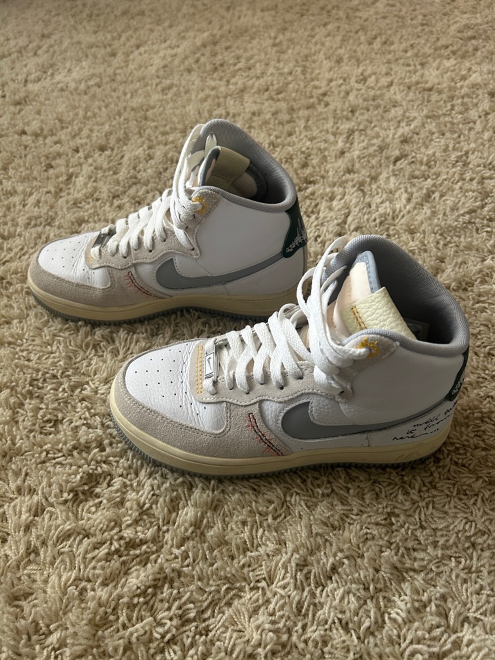 Nike Women’s Air Force 1 High Sculpt ‘We’ll take it from here’
Size US Women’s 6